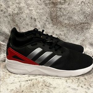 Adidas men’s black and Red Sneakers
